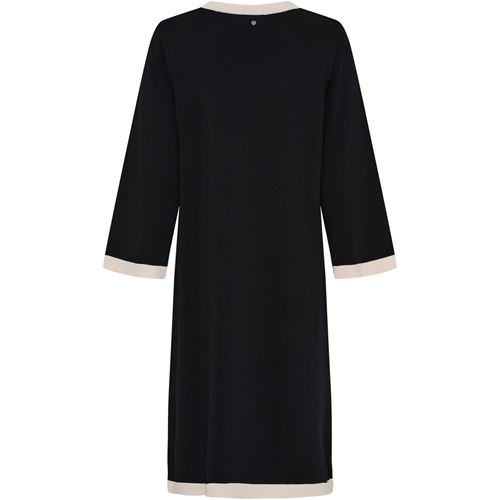 Klänningar - Jena knit dress – Black/cream